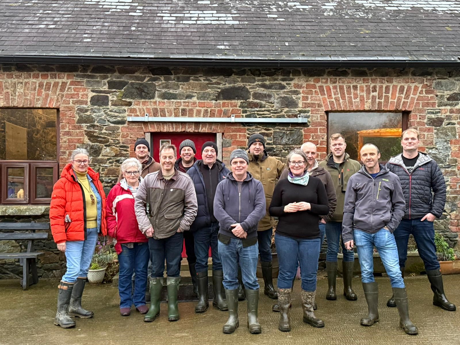 Farming Connect Agrisgôp Group – credit Lilwen Joynson, Agrisgôp leader
